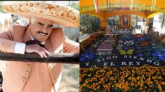 Vicente Fernández: artesanos de película "Coco" le pusieron su primera ofrenda, tiene más de 25 mil flores de cempasúchil