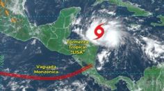 Tormenta Tropical "Lisa" amenaza con volverse Huracán Categoría 1 y provocará fuertes lluvias en México