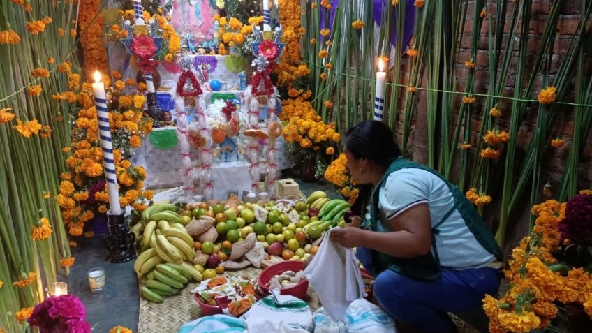 Día de Muertos: en Quiroga, reciben a los angelitos