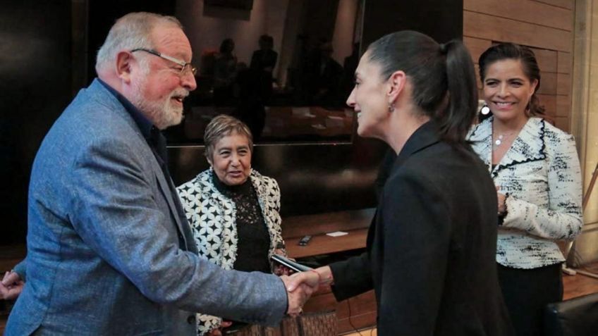 Claudia Sheinbaum se reúne con el escritor Fernando Savater