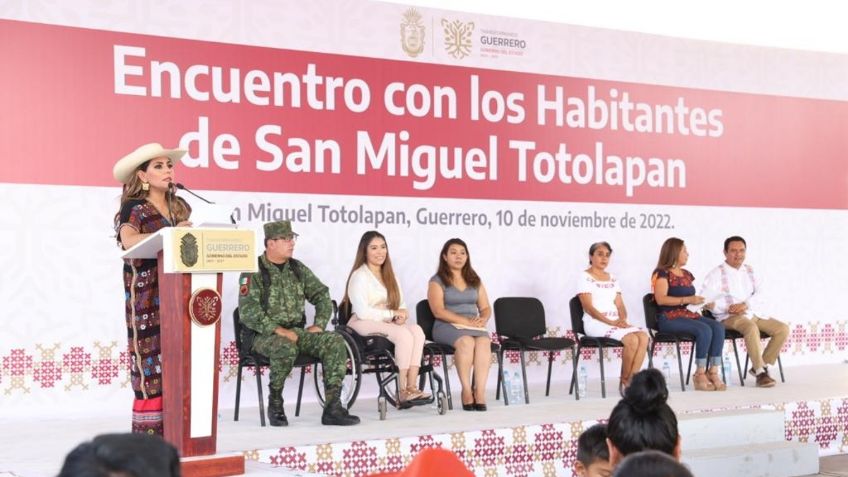 Evelyn Salgado entrega apoyos por más de 6 mdp en San Miguel Totolapan