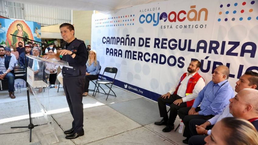 Coyoacán inicia campaña de regularización para mercados públicos