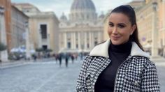 Desde Roma, Mariazel impacta la red con el look perfecto para invierno