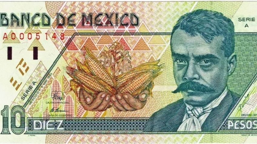 Cuánto vale el billete de 10 pesos Emiliano Zapata, dónde comprarlo y por qué el de 20 no tendría el mismo destino