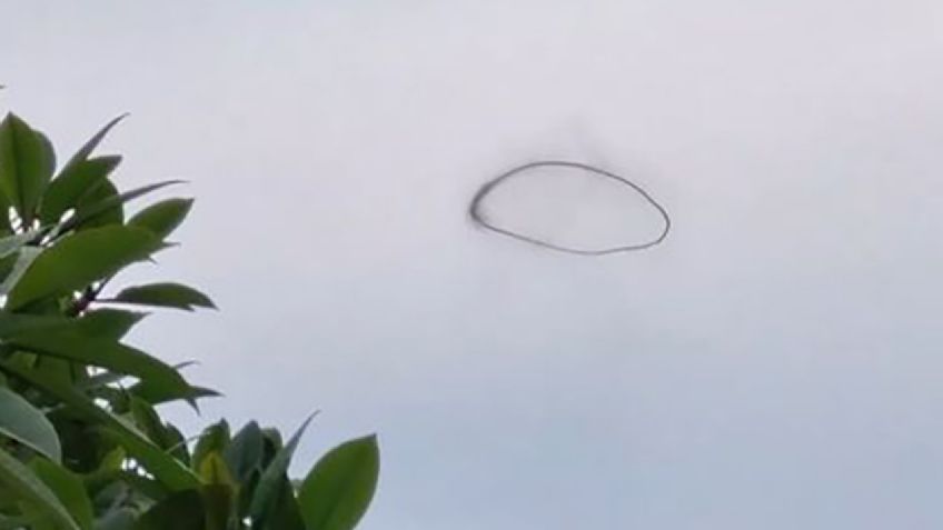 ¿Son extraterrestres? Captan misterioso anillo negro en el cielo de Singapur