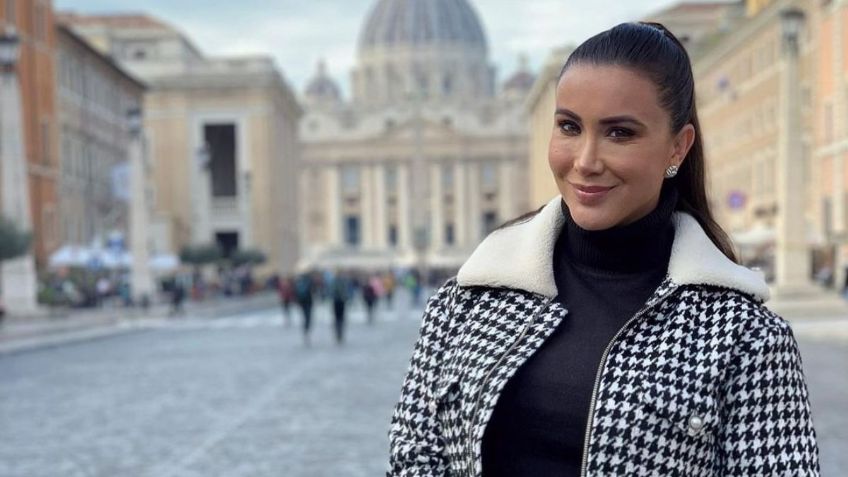 Desde Roma, Mariazel impacta la red con el look perfecto para invierno