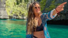 Mariana Echeverría luce toda su belleza con vestido boho desde Bali