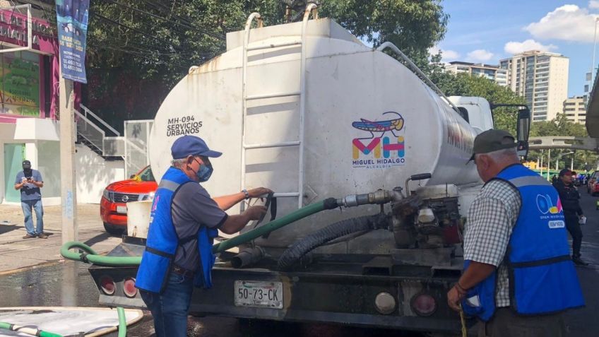 Miguel Hidalgo se alista para enfrentar la reducción en el suministro de agua