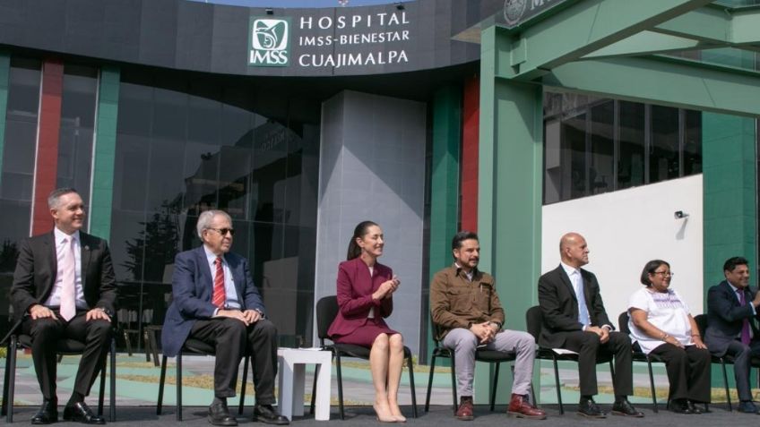 Claudia Sheinbaum inaugura Hospital General de Cuajimalpa y destaca que cumplió