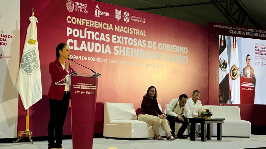 Claudia Sheinbaum: "Hay grandes derechos a los que todo el pueblo debe tener acceso"