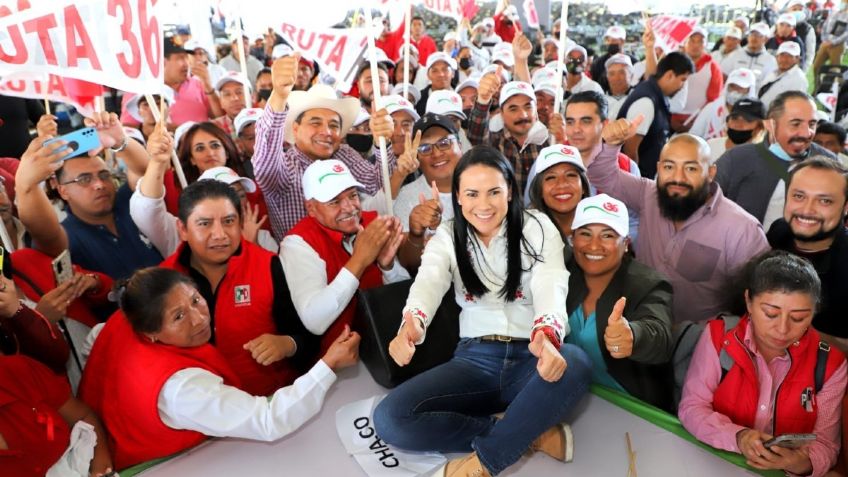 Alejandra Del Moral destaca que el PRI caminará junto a sus aliados para ganar en 2023