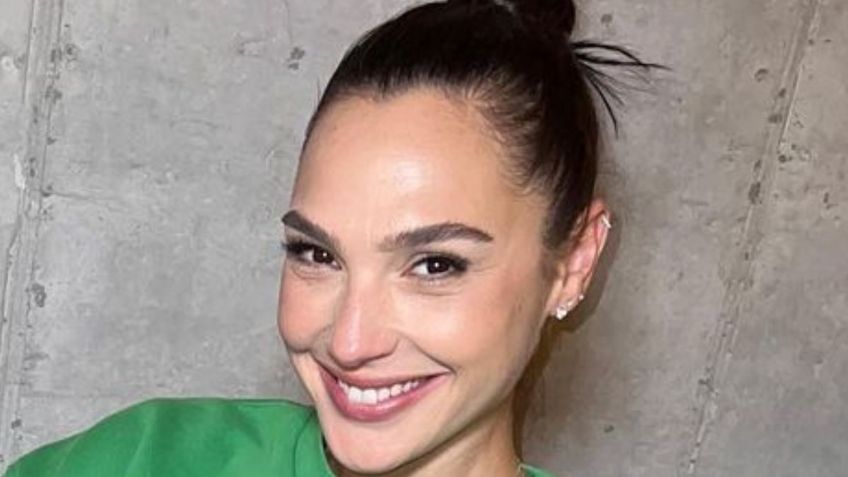 Gal Gadot confirma por qué es una de las mujeres más hermosas con un look total green