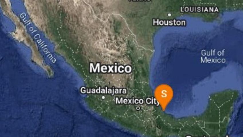 Sismo de magnitud preliminar 4.7 se registra en Veracruz