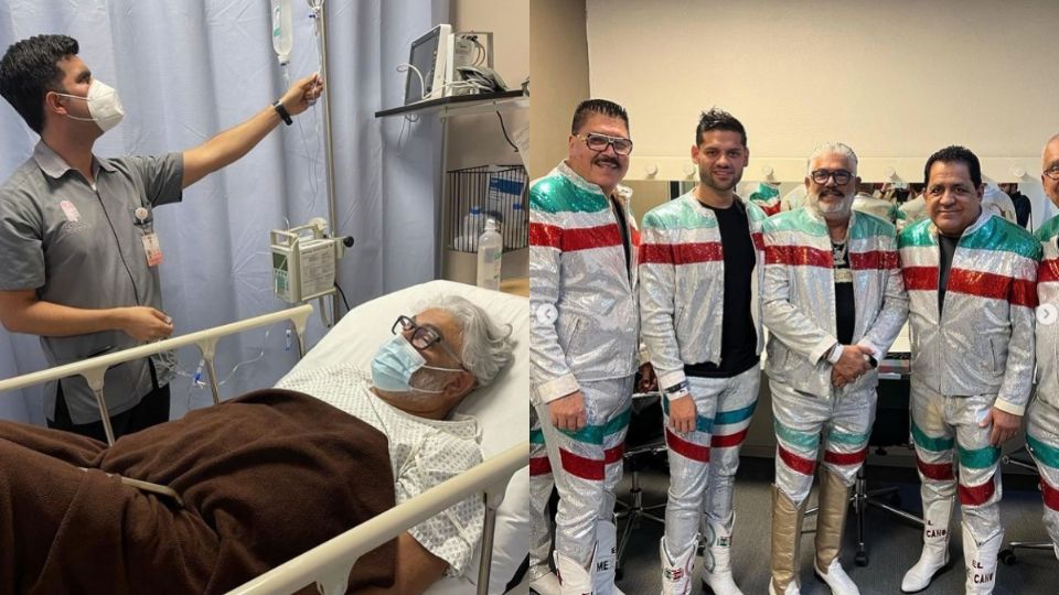 El líder de mi banda el mexicano se encuentra hospitalizado