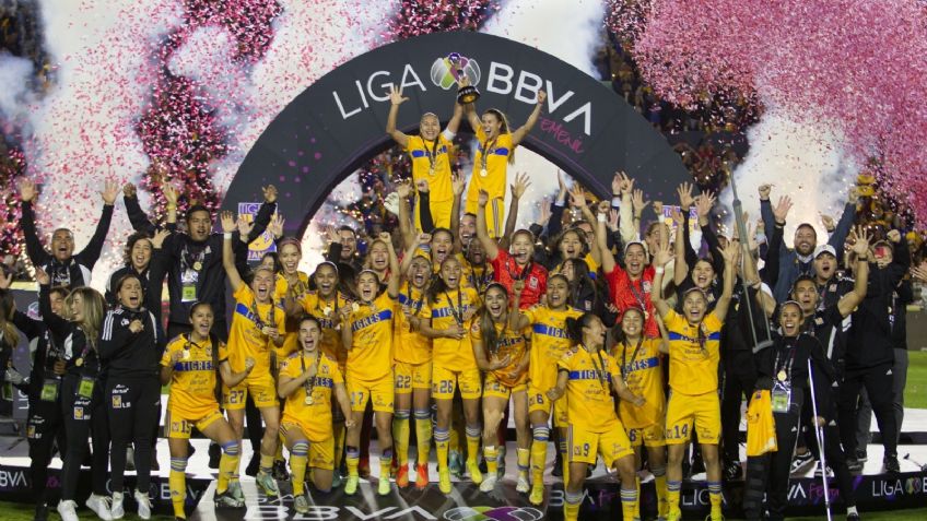 EN FOTOS: así fue el quinto campeonato de Tigres en la Liga MX Femenil