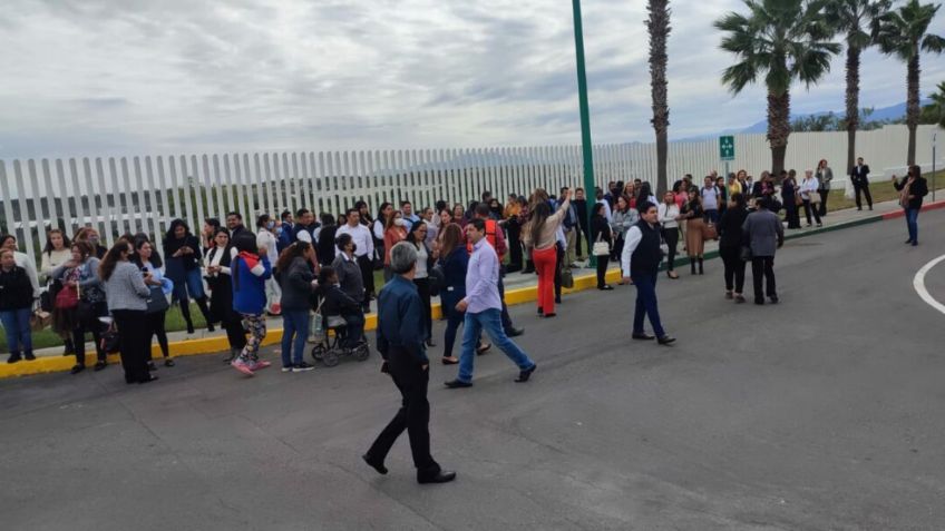 Desalojan el Congreso de Tamaulipas por una supuesta amenaza de bomba