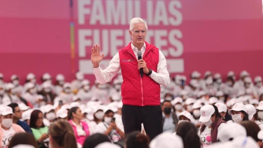 Alfredo Del Mazo: "Ayuda Salario rosa a la economía familiar"