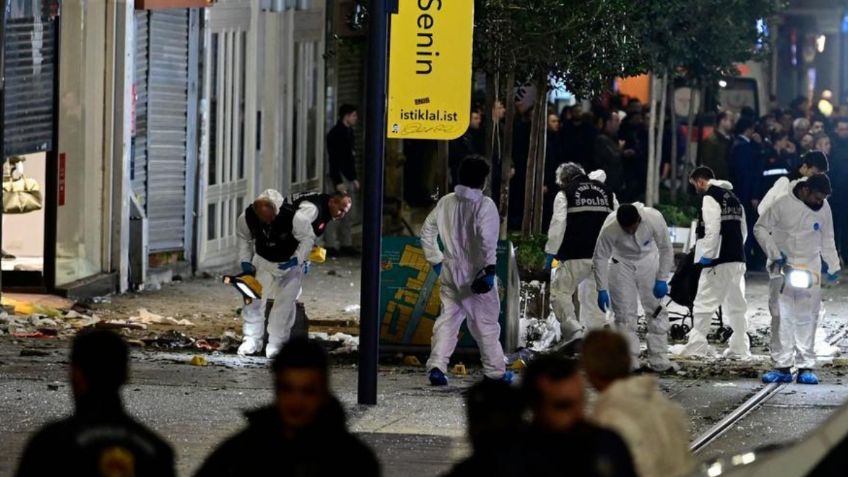 VIDEO: momento exacto en que colocan la bomba del atentado en Estambul que dejó 6 muertos