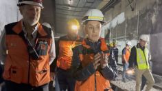 Línea 1 del Metro: Claudia Sheinbaum supervisa soldadura de barras guía