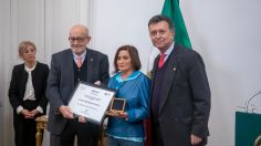 Teodora Rodríguez, la principal productora de chiles en Italia, recibe el reconocimiento a “Mexicano Distinguido”