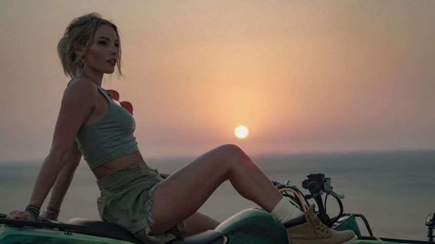 FOTOS | Irina Baeva se roba los suspiros de sus seguidores con atrevidas poses desde el desierto de Qatar