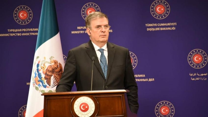 Marcelo Ebrard asegura que la relación entre México y Turquía se va a fortalecer