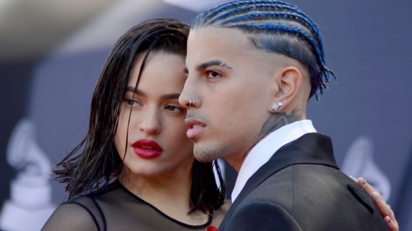 "La Rosalía" y Rauw Alejandro causan furor en la alfombra roja de los Latin Grammy 2022: fans aseguran que son la pareja perfecta