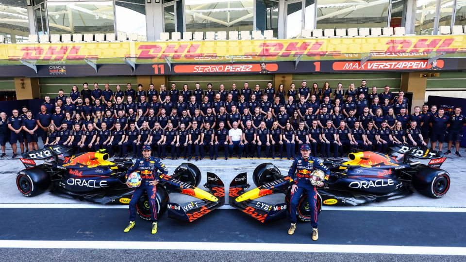 La clase de 2022 de Red Bull Racing.