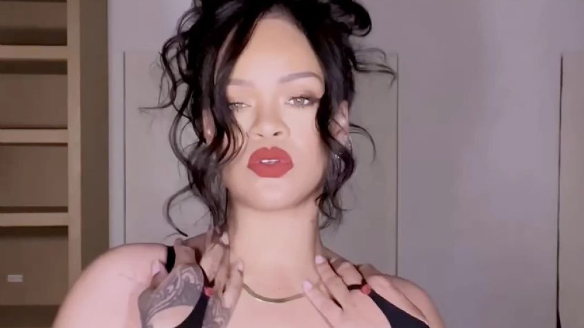 Rihanna enciende Instagram al posar con reveladora lencería