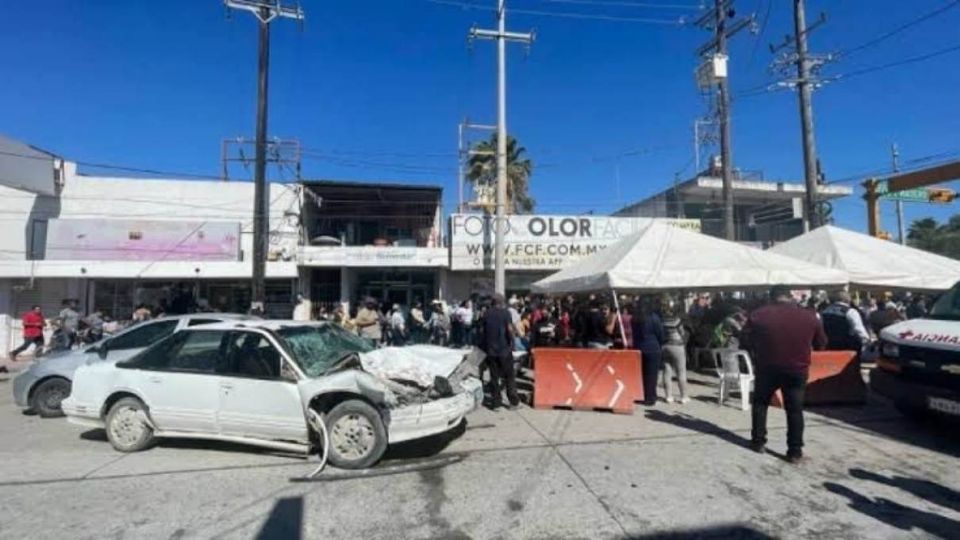 El hombre explicó lo que causó el accidente.