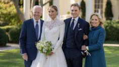 FOTOS | Así fue la lujosa boda de la nieta de Joe Biden en la Casa Blanca