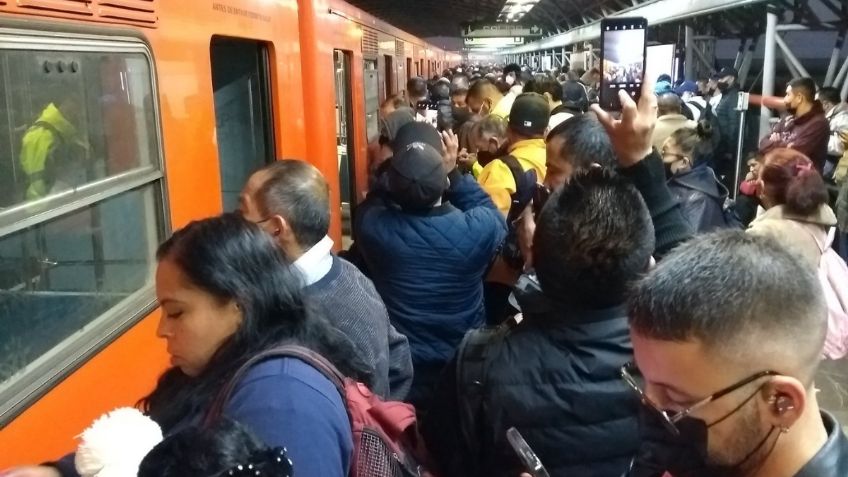 VIDEO: se registra humo y caos en en la estación Oceanía de la Línea B