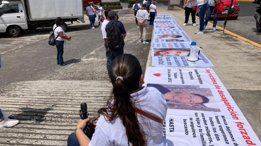 Colectivos de Veracruz exigen encarcelamiento de exfuncionarios por desaparición forzada