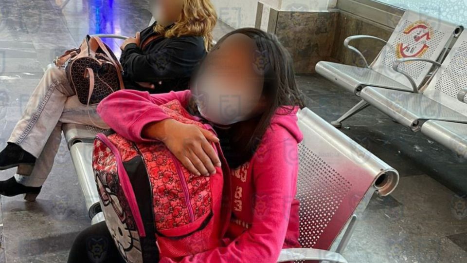 La adolescente fue encontrada en una central de autobuses de Pachuca, Hidalgo.