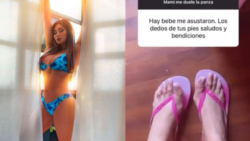 “Me los han besado”, así respondió “La Bebeshita” a fuertes críticas por sus pies: FOTOS