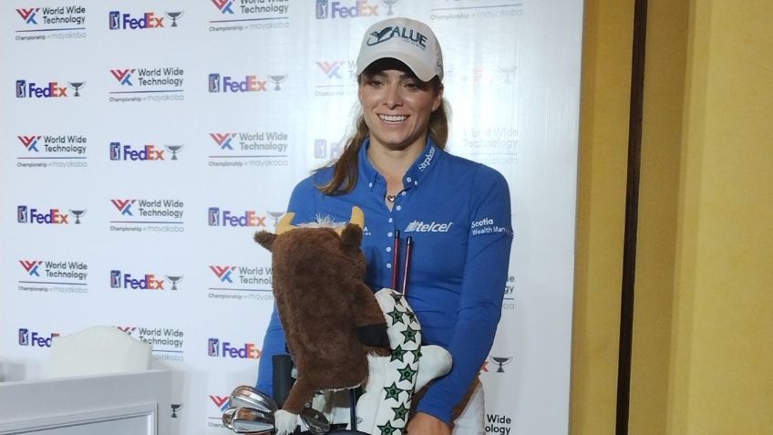 Golfista Gaby López agradece año competitivo en la LPGA