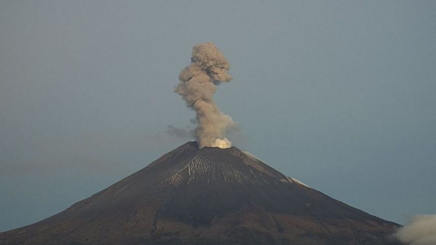 Volcán Popocatépetl registra actividad: prevén caída de ceniza en estas alcaldías de CDMX