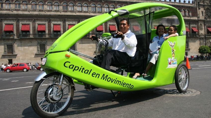 CDMX: avanza cambio de imagen de ciclotaxi, mototaxi y golfitaxi