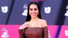 Georgina Rodríguez: el revelador vestido de escote y brillos con el que arrebató las miradas a su pareja Cristiano Ronaldo