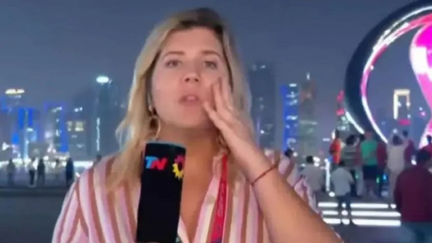 Reportera es asaltada en Qatar durante transmisión en vivo: “Me preguntaron qué pena quería para el ladrón”