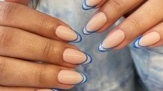 La manicura francesa doble es ideal para las mujeres elegantes en este invierno