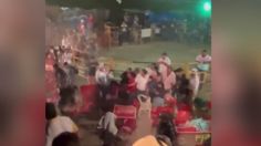 VIDEO | Brutal riña en pleno jaripeo de Cuernavaca dejó dos lesionados