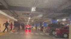 VIDEO | Minutos de terror en Mítikah: registran disparos en estacionamiento de centro comercial