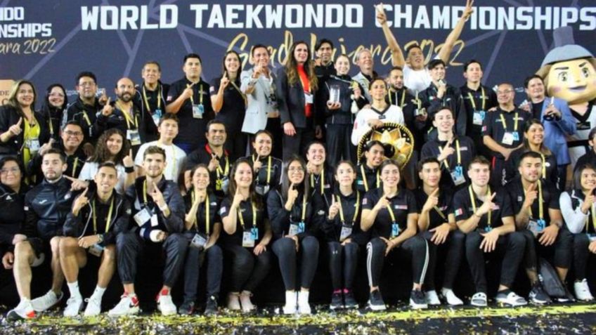 Claudia Sheinbaum celebra que México hizo historia en Campeonato Mundial de Taekwondo