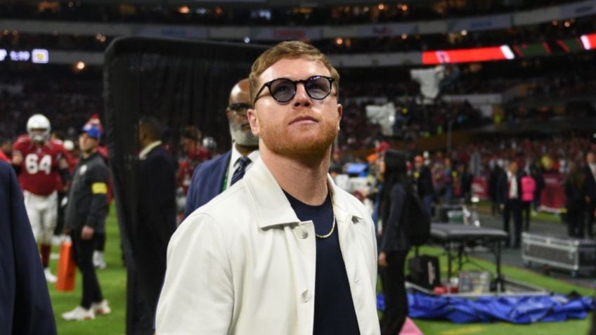 Saúl "Canelo" Álvarez y otros invitados de lujo en el juego de la NFL