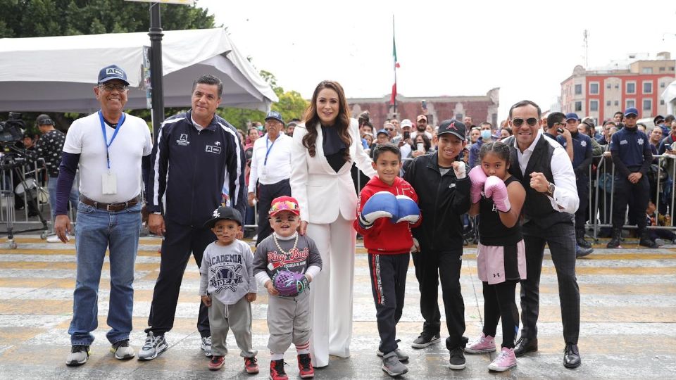 La gobernadora anunció apoyos para el deporte