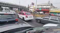 Caos en la avenida Central: familiares de detenidos bloquean a la altura del Metro Muzquiz