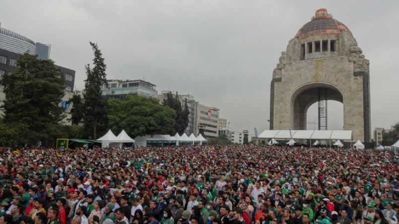 Fanáticos del país entero esperan que el partido sea emocionante