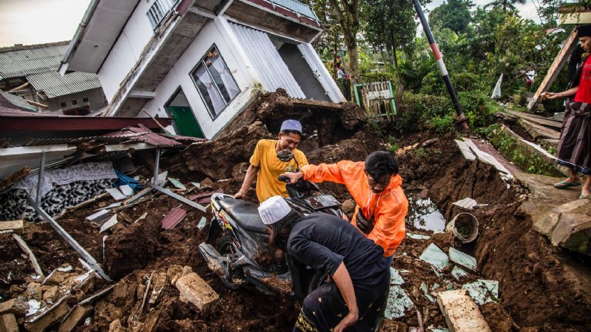 Tragedia en Indonesia: sube la cifra de muertes a 252 tras el terrible terremoto en la isla de Java