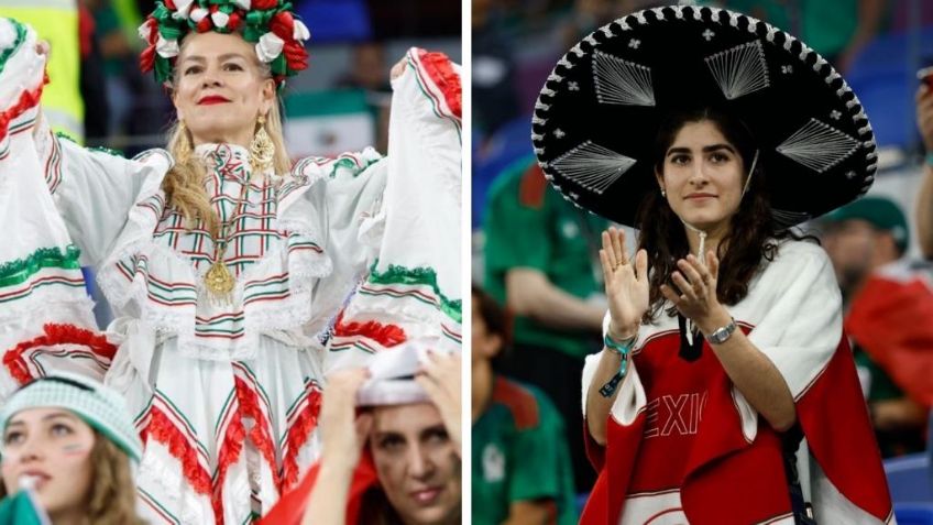 Qatar 2022: FOTOS ellas son las aficionadas de la Selección Mexicana que robaron suspiros ante Polonia